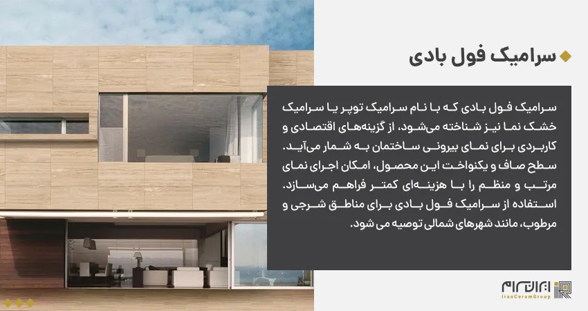 سرامیک فول بادی