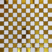 سرامیک طرح A19 سفید طلایی ابعاد 30*30-سرامیک پروتایل ایران-Ceramic A19 Pro Tile Iran