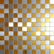 سرامیک طرح A25 نقره ای طلایی ابعاد 30*30-سرامیک پروتایل ایران-Ceramic A25 Pro Tile Iran