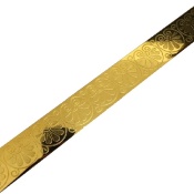 باند و فیتیله کاشی طرح آلما طلایی ابعاد 4*60-کاشی ایستاسرام-Ceramic Alma Istaceram