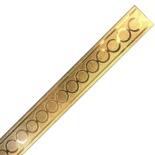 باند و فیتیله کاشی طرح آرمیتا طلایی ابعاد 4*60-کاشی ایستاسرام-Ceramic Armita Istaceram