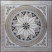 سرامیک سنگ فرش طرح باتیکال ابعاد 80*80-سرامیک سرام آرا-Ceramic Batikal Ceram Ara Tile