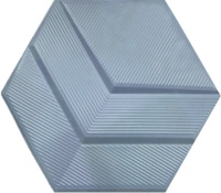 سرامیک شش ضلعی طرح بریستول آبی روشن سرامیک سرام آرا-Ceramic Bristol Ceram Ara Tile