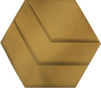 سرامیک شش ضلعی طرح بریستول طلایی سرامیک سرام آرا-Ceramic Bristol Ceram Ara Tile