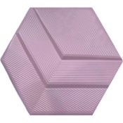 سرامیک شش ضلعی طرح بریستول صورتی سرامیک سرام آرا-Ceramic Bristol Ceram Ara Tile
