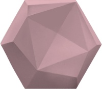 سرامیک شش ضلعی طرح داکو D صورتی سرامیک سرام آرا-Ceramic Dako Ceram Ara Tile