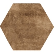 سرامیک شش ضلعی طرح سمنت قهوه ای تیره سرامیک سرام آرا-Ceramic Cement Ceram Ara Tile