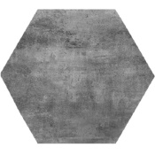 سرامیک شش ضلعی طرح سمنت طوسی تیره سرامیک سرام آرا-Ceramic Cement Ceram Ara Tile