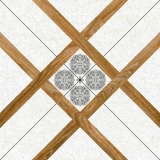 سرامیک طرح دیاموند قهوه ای روشن  ابعاد 60*60-سرامیک کارون نوین ایساتیس-Ceramic Diamond Karun Tile