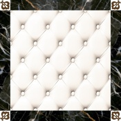 سرامیک طرح دیانا سفید مشکی ابعاد 60*60-سرامیک کارون نوین ایساتیس-Ceramic Diana Karun Tile