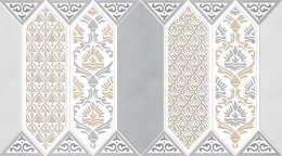 سرامیک طرح ویونا دکور طوسی روشن ابعاد 60*30-سرامیک ایران زمین-Ceramic Viona Iran Zamin Tile