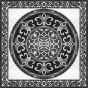 سرامیک سنگ فرش طرح فدریکا مشکی نقره ای ابعاد 60*60-سرامیک سرام آرا-Ceramic Fedrika Ceram Ara Tile