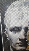 تابلو کاشی استخری سفید مشکی B-کاشی گلدیس-Pool Ceramic Robo Ceramic White Black B Panel Goldis Tile