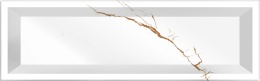 سرامیک طرح نئو کلاسیک کونیک اورست طلایی سفید ابعاد 30*10-سرامیک سرام آرا-Ceramic Neo Classic Konic Everest Ceram Ara Tile