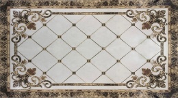 سرامیک سنگ فرش طرح لیام مشکی طلایی ابعاد 60*60-سرامیک سرام آرا-Ceramic Liam Ceram Ara Tile