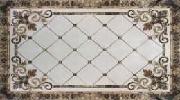 سرامیک سنگ فرش طرح لیام مشکی طلایی ابعاد 60*60-سرامیک سرام آرا-Ceramic Liam Ceram Ara Tile