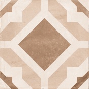 سرامیک طرح مراکشی دکور E قهوه ای روشن ابعاد 15*15-سرامیک سرام آرا-Ceramic Marakeshi Ceram Ara Tile