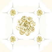 سرامیک طرح مریم دکور طلایی ابعاد 30*30-سرامیک طلا سرام-Ceramic Mahsa Tala Ceram