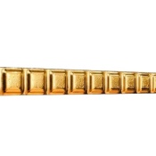 باند و فیتیله کاشی طرح پلاس 1014 طلایی ابعاد 2*60-کاشی ایستاسرام-Ceramic Plus Istaceram