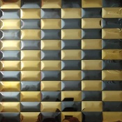 سرامیک طرح S24 مشکی طلایی ابعاد 30*30-سرامیک پروتایل ایران-Ceramic S24 Pro Tile Iran