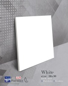 سرامیک طرح وایت ابعاد 30*30-کاشی پرنیان-Ceramic White Parnian Tile
