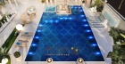 تابلو کاشی و سرامیک استخری اجرا شده A02 آبی تیره-کاشی البرز-Pool Ceramic Tile Panel