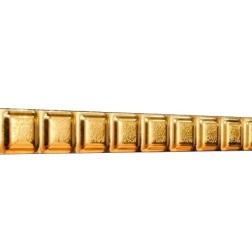 باند و فیتیله کاشی طرح پلاس 1014 طلایی ابعاد 2*60-کاشی ایستاسرام-Ceramic Plus Istaceram