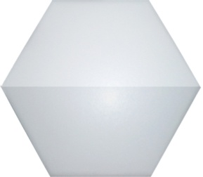 سرامیک شش ضلعی طرح داکو سفید سرامیک سرام آرا-Ceramic Dako Ceram Ara Tile