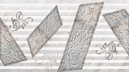 سرامیک مدل متین دکور طوسی روشن-60*30-کاشی موژان- Ceramic Matin Mojan Tile