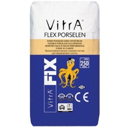 چسب کاشی و سرامیک مدل فلکس پرسلانی-ویترا فیکس-Ceramic Tile Adhesive Vitrafix