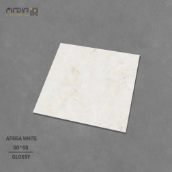 سرامیک طرح آتریسا سفید ابعاد-60*60-کاشی کوثر ابرکوه-Ceramic Aramis Kosar Tile