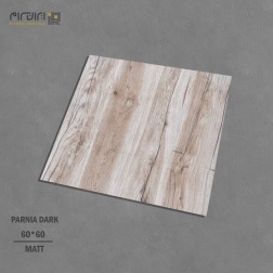 سرامیک طرح پرنیا کرم تیره ابعاد-60*60-کاشی کوثر ابرکوه-Ceramic Parnia Kosar Tile
