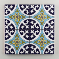 کاشی دست ساز هفت رنگ 60508_cdc8c ابعاد 20*20-کاشی پنجه پور-Handmade Tiles 60508_cdc8c Panjeh Pour Home