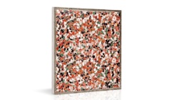 واش بتن ماشینی طرح WM159 آجیلی فریم دار-40*40-شایان گستر موزاییک- Machine Concrete Wash WM159 Shayan Gostar Mosaic