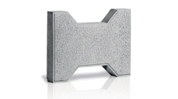 موزاییک پازلی طرح آی T601 طوسی-26.5*19-شایان گستر موزاییک-Puzzle T601 Shayan Gostar Mosaic