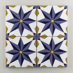 کاشی دست ساز هفت رنگ b1889_cdc8c ابعاد 20*20-کاشی پنجه پور-Handmade Tiles b1889_cdc8c Panjeh Pour Home