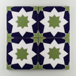 کاشی دست ساز هفت رنگ ce774_cdc8c ابعاد 20*20-کاشی پنجه پور-Handmade Tiles ce774_cdc8c Panjeh Pour Home