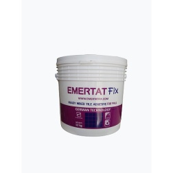 چسب کاشی خمیری سفید-امرتات فیکس- Tile Adhesive Emertat Fix