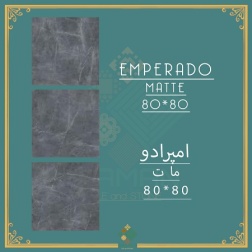 سرامیک طرح امپرادو ذغالی ابعاد 80*80-سرامیک سامان-Ceramic Emperado Saman Tile