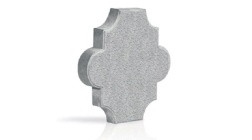 موزاییک پازلی طرح کنگره ای T609 طوسی-29*29.5-شایان گستر موزاییک-Puzzle T609 Shayan Gostar Mosaic