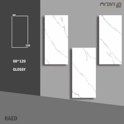 سرامیک طرح رعد ابعاد-120*60-کاشی کوثر ابرکوه-Ceramic Raed Kosar Tile