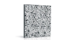 واش بتن برجسته طرح W112 سفید مشکی-40*40-شایان گستر موزاییک-Embossed Concrete Wash W112 Shayan Gostar Mosaic