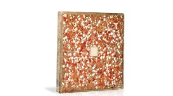 واش بتن چراغدار طرح WMI162 قرمز -40*40-شایان گستر موزاییک-Illuminated Concrete Wash WMI162 Shayan Gostar Mosaic