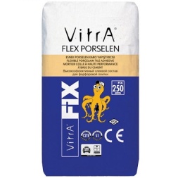 چسب کاشی و سرامیک مدل فلکس پرسلانی-ویترا فیکس-Ceramic Tile Adhesive Vitrafix