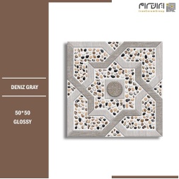 سرامیک طرح دنیز طوسی روشن ابعاد-50*50-کاشی کوثر ابرکوه-Ceramic Deniz Kosar Tile
