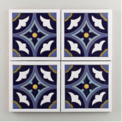 کاشی دست ساز هفت رنگ 60508_cdc8c ابعاد 20*20-کاشی پنجه پور-Handmade Tiles 60508_cdc8c Panjeh Pour Home