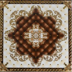 سرامیک سنگ فرش طرح 8170 قهوه ای تیره طلایی ابعاد 60*60-سرامیک آرتا سرام-Ceramic 8170 Arta Ceram