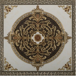 سرامیک سنگ فرش طرح 8561 سفید طلایی ابعاد 60*60-سرامیک آرتا سرام-Ceramic 8561 Arta Ceram