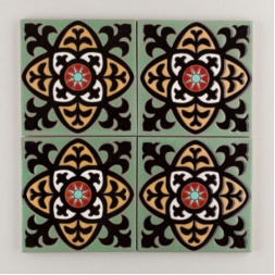 کاشی دست ساز هفت رنگ a3ead_cdc8c ابعاد 20*20-کاشی پنجه پور-Handmade Tiles a3ead_cdc8c Panjeh Pour Home