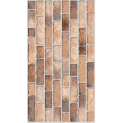 سرامیک طرح آجرنما قهوه ای روشن ابعاد 120*60-کاشی ارس-Ajornama Design Ceramics
